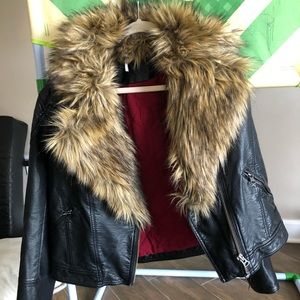 Free People Leather Jacket